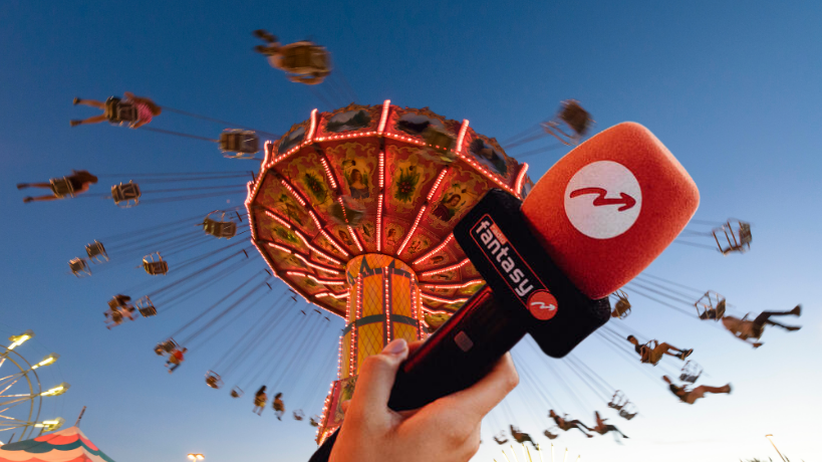 Deine Message fürs Fantasyland auf dem Augsburger Plärrer