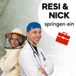 Du chillst, die beiden schuften.