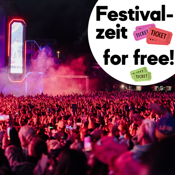 Wir sind im Festival Fahnsinn!
