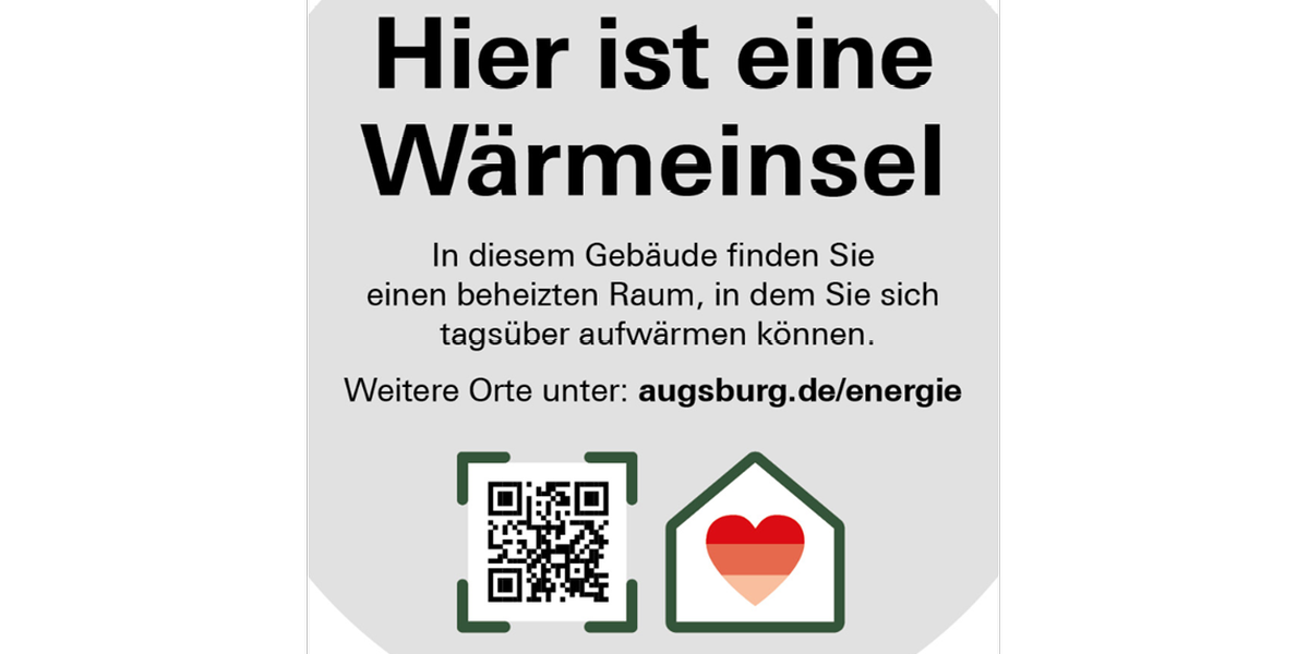 Auch Augsburg hat Wärmeinseln organisiert
