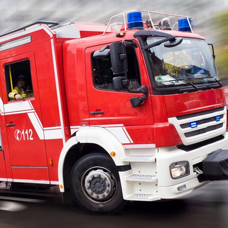 Augsburg: Frau aus brennender Wohnung gerettet