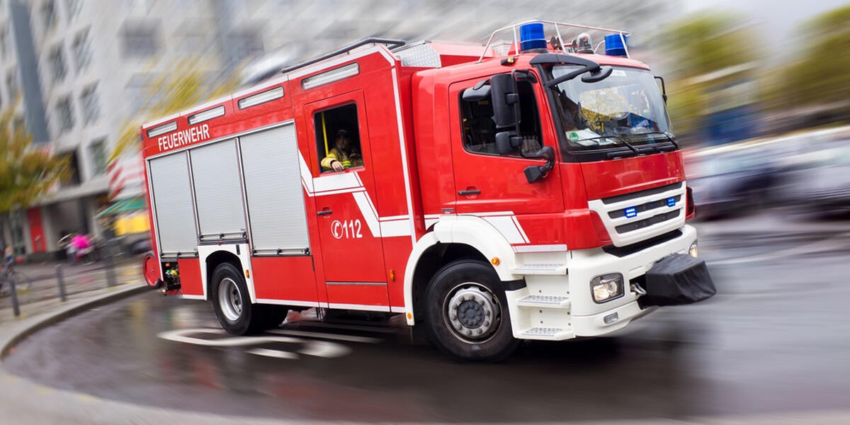 Augsburg: Frau aus brennender Wohnung gerettet