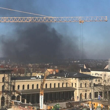 Zwei verheerende Brände in Augsburg