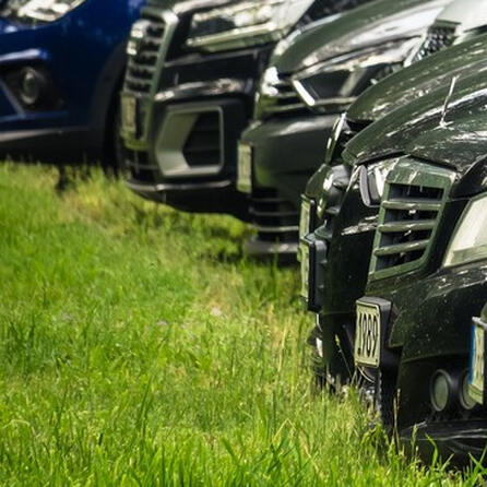 Parkplatzmangel: Futterwiese am Augsburger Zoo als Parkplatz missbraucht