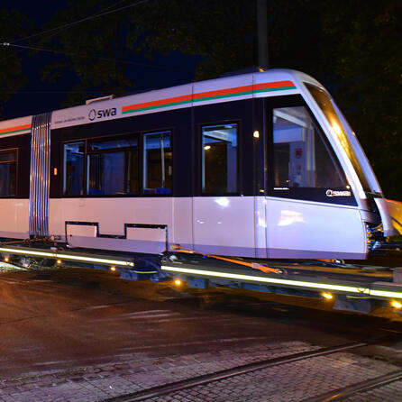 Neue Straßenbahnen für Augsburg