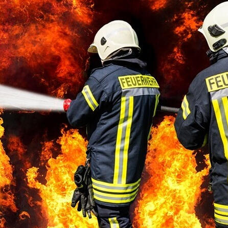 Erneuter Großbrand in Entsorgungsfirma in Gersthofen