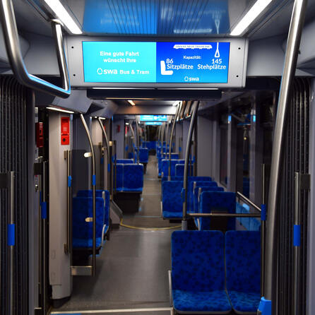 Stadtwerke Augsburg: Neue Straßenbahn vorgestellt