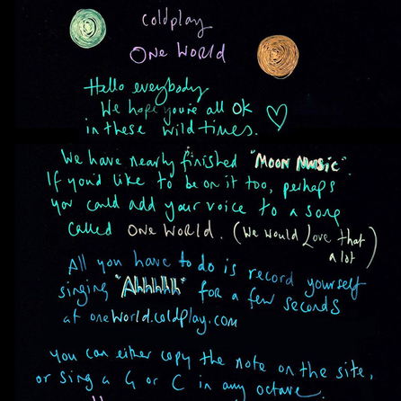 Coldplay brauchen EURE Hilfe