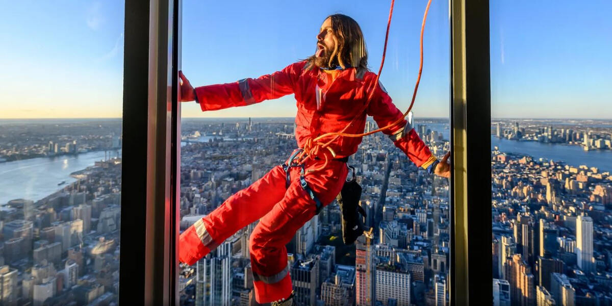 Jared Leto erklimmt Empire State Building!