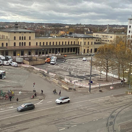 Großumbau: Einige Bäume am Augsburger Bahnhofsvorplatz und Viktoriastraße werden gefällt