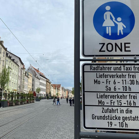 Klappe, die Zweite: Wird Augsburger Maxstraße jetzt doch zur Fußgängerzone?
