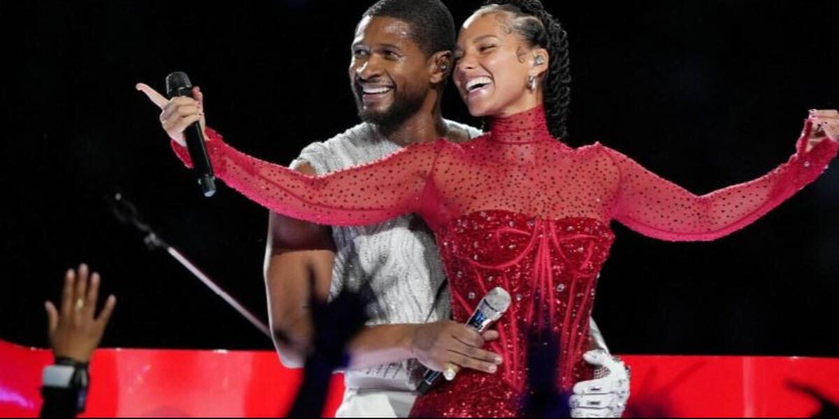 Halbzeitshow von Usher beim Super Bowl 2024: Diese Gäste waren dabei! 