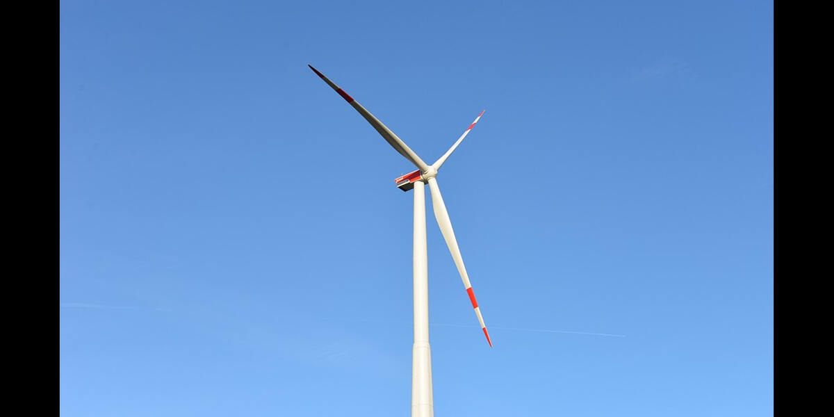 Wirtschaftsminister Habeck zu Gast beim Bürgerwindpark in der Nähe von Fuchstal