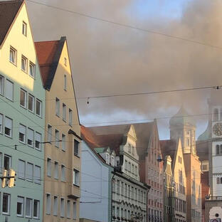 Brand Karolinenstraße Augsburg