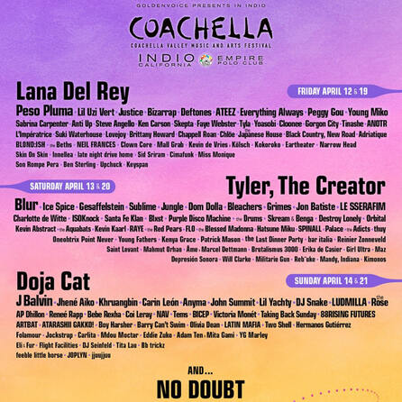 Coachella 2024: Sei live dabei!