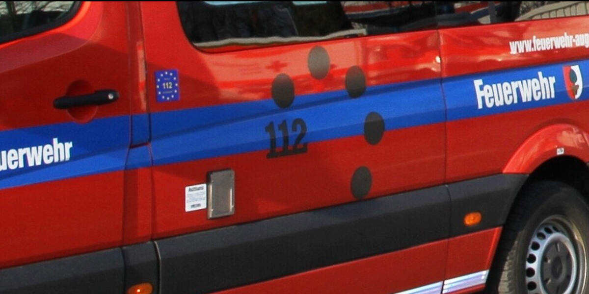 Augsburg: Mann jagt sich in die Luft - er überlebt