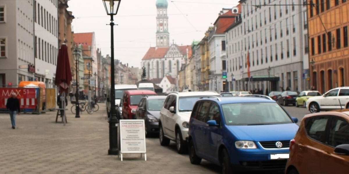 Augsburger Partymeile wird temporär zur Fußgängerzone