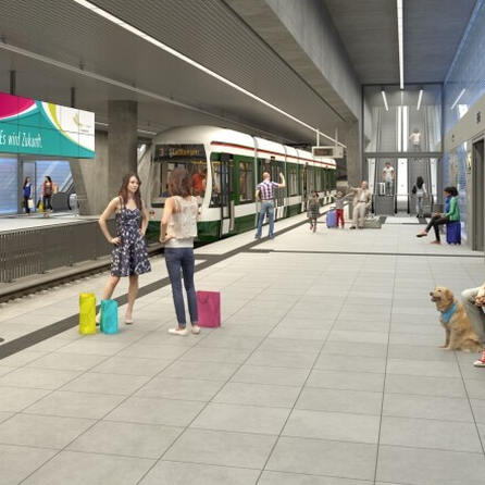 Besser spät als nie: Tramhaltestelle unter Augsburger Hauptbahnhof kann in drei Jahren in Betrieb gehen 