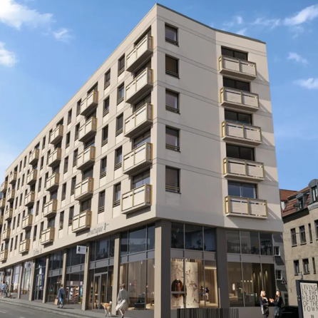 "Leonsheart" ist bald fertig - Aus Augsburger Geisterhaus wird modernes Wohngebäude