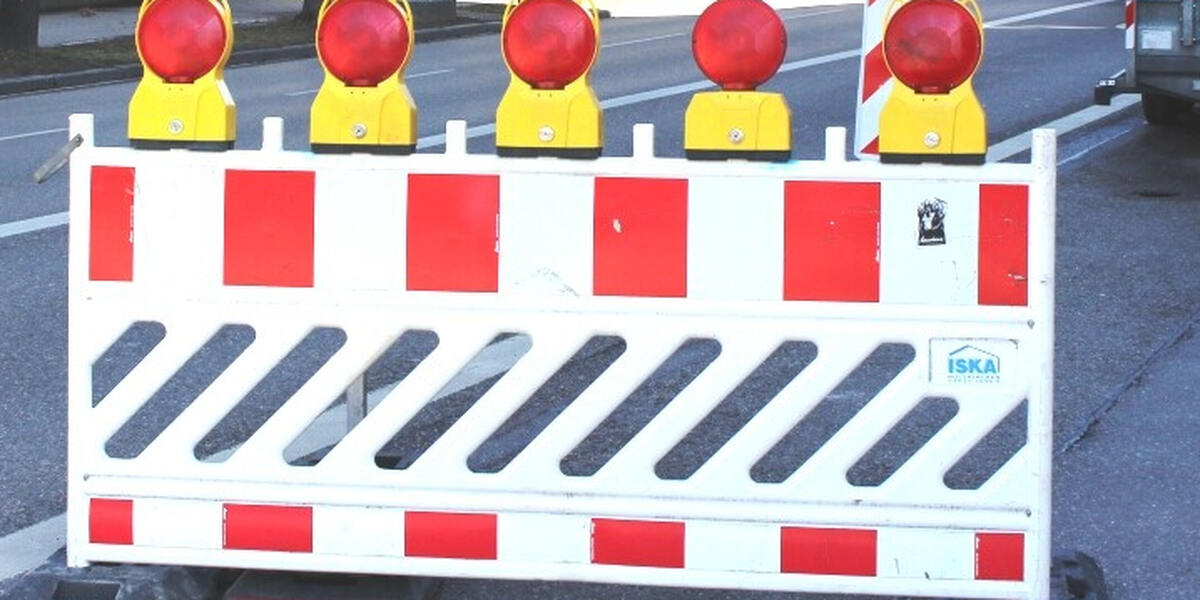 B17-Kreisverkehr an der A96 bei Landsberg für drei Wochen gesperrt