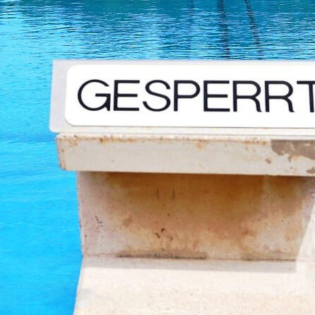 Freibad Donauwörth: Schwimmerbecken kaputt