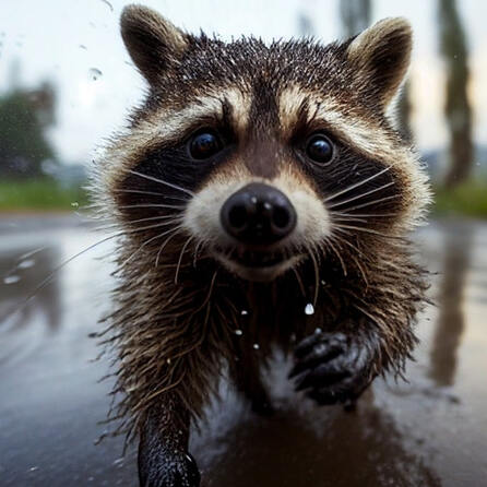Autofahrer in Donauwörth prallt mit Waschbär zusammen  - 4.000 Euro Schaden und vielleicht eine Anzeige