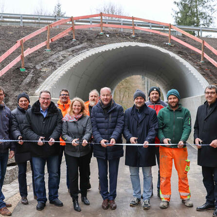 Neue Radwegunterführung bei Horgau-Bahnhof ist fertig