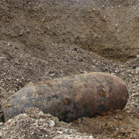 Fliegerbombe entdeckt in Augsburg-Haunstetten - es wird evakuiert