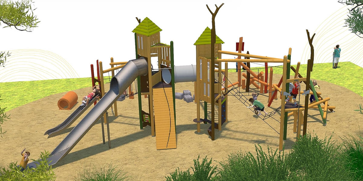 Neue Spielanlage im Wittelsbacher Park - Rutschenturm muss nach Sicherheitsprüfung ersetzt werden