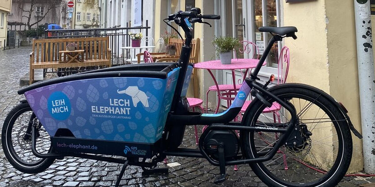 Wer möchte ein gebrauchtes E-Lastenbike? Augsburger Verleihservice verkauft vorherige Generation