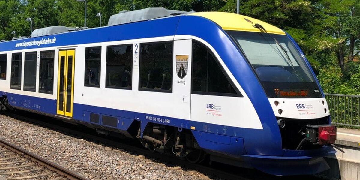 Paartalbahn setzt in Zukunft zwischen Augsburg und Ingolstadt auf Akku-Züge