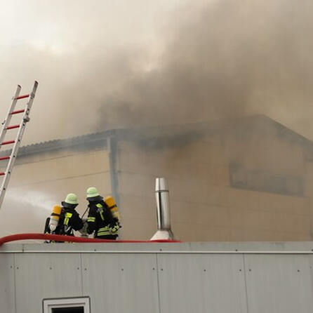 Großbrand in Dinkelscherben