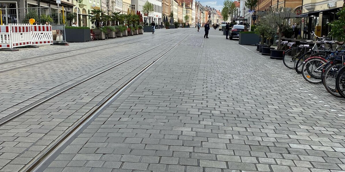 Weniger Parkplätze, mehr Grün und mehr Außengastro - Augsburger Maxstraße soll sexier werden