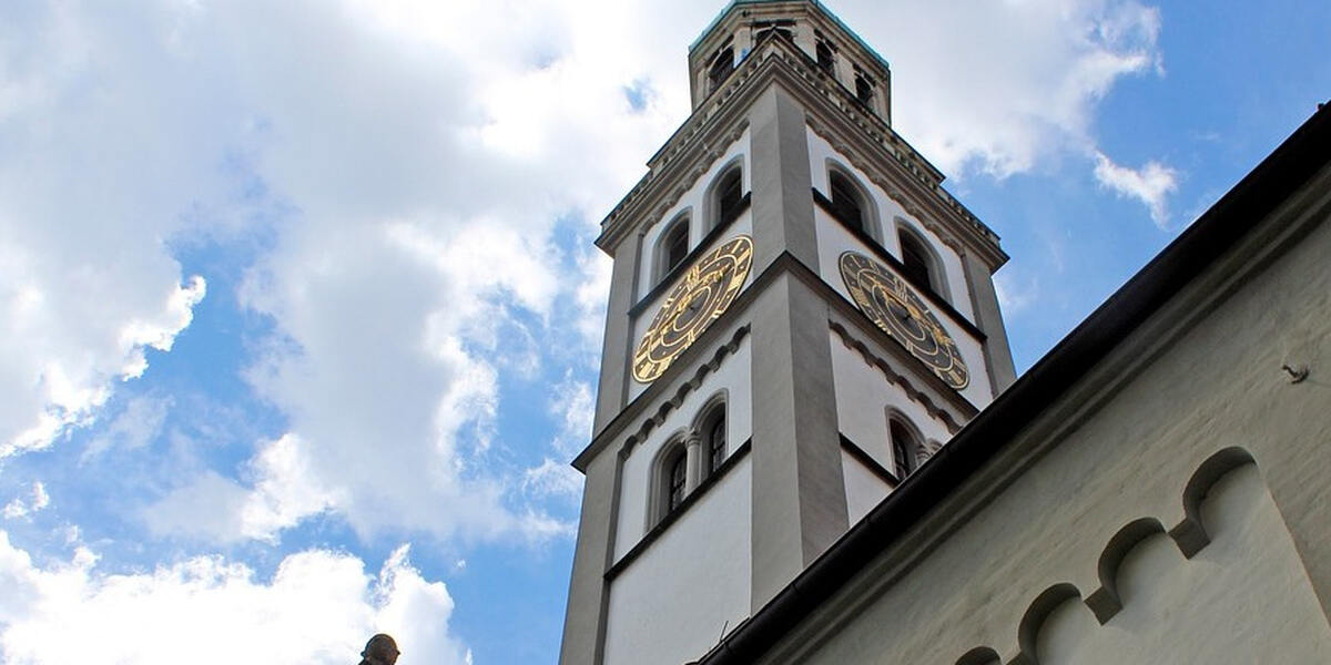 Augsburger Innenstadt: Lebensgefahr unter dem Perlachturm