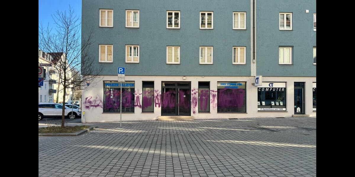 Wieder Farb-Anschlag auf Veranstaltungslokal der CSU Augsburg