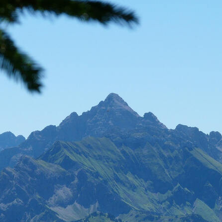 Bergsturzgefahr am Hochvogel im Allgäu