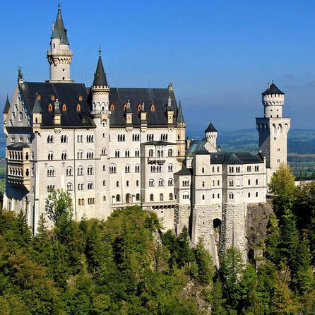 Schloss Neuschwanstein bei Füssen ist meistgeklickt!