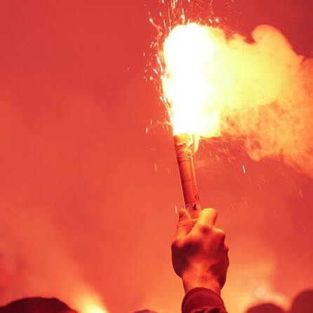 Gasbohrturm Reichling bei Landsberg von Klimaaktivisten besetzt