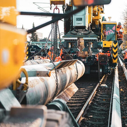 Neue Schienen für Bahnstrecke Augsburg-Ulm: Erhebliche Beeinträchtigungen ab morgen