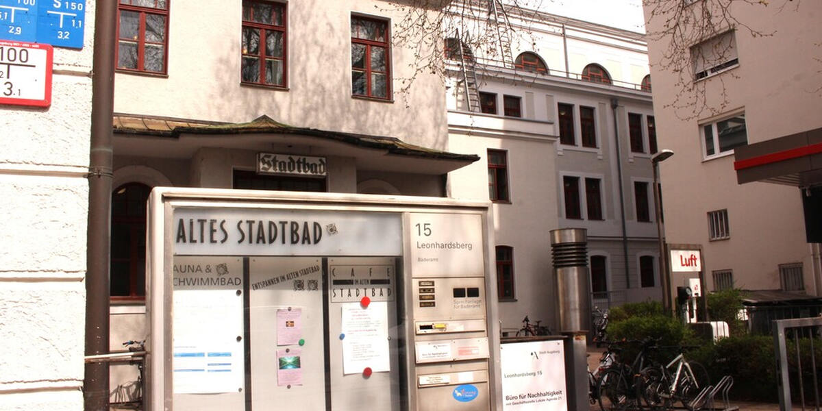 Altes Stadtbad Augsburg: Dampfbad kaputt