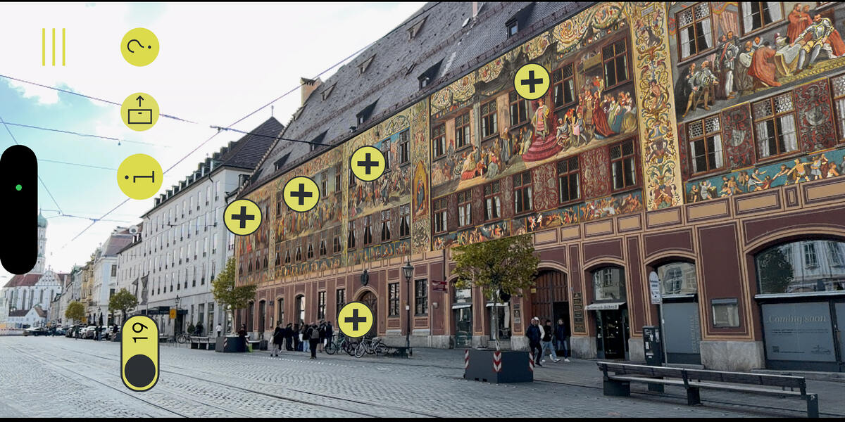 Historisches Augsburg jetzt kostenlos per App