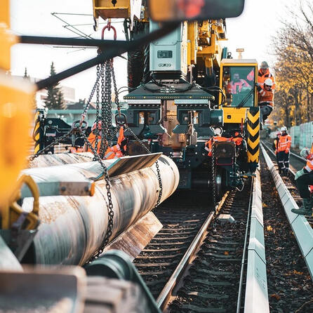 Kaum Nachtruhe für Anwohner - Nächtliche Bauarbeiten auf der Bahnstrecke Kaufbeuren-Buchloe
