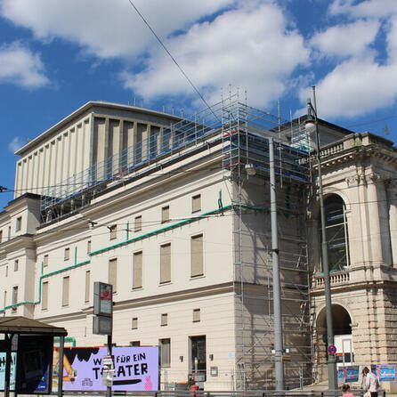 Doch keine Gefahr: Staatstheater Augsburg kann weiter saniert werden