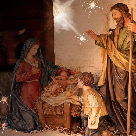 Kleinste Weihnachtskrippe der Welt aus Augsburg - Universität schafft "Großartiges" mit Ionenstrahl