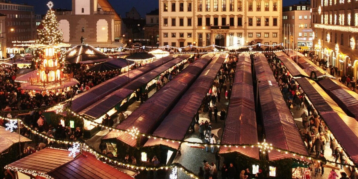Stadt Augsburg wertet das Poller-Sicherheitskonzept für den Glühmarkt aus