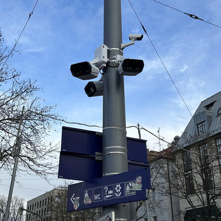 Augsburger Hauptbahnhof sicherer: Bahnhofsvorplatz ab jetzt videoüberwacht