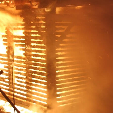 Hausbrand in Stetten: Bellende Hunde retten Bewohnern das Leben