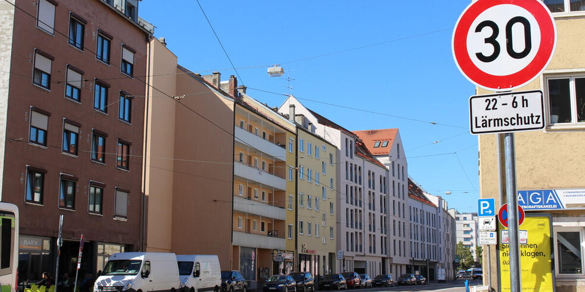 Augsburg wird immer mehr ausgebremst: Zwei Drittel der Straßen von Tempo 30 betroffen