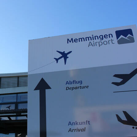 Allgäu Airport bleibt ausschließlich bei Auslandsflügen - Flughafen Friedrichshafen bietet dagegen Inlandsflüge an