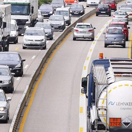 Landkreis Augsburg: Großbaustelle am Rande der B17 bei Lagerlechfeld 